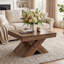 Cross Legs Coffee Table
