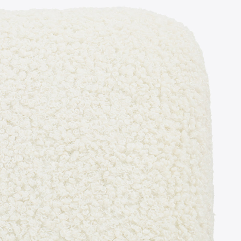Repose-pieds confortable, blanc, Blanc