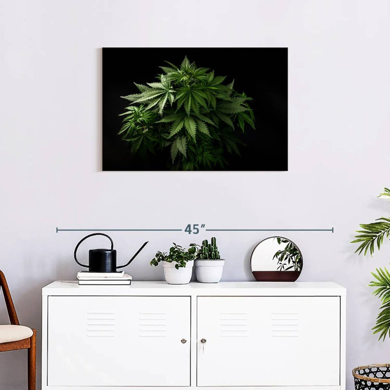 Senne Marijuana Cluster, 20" H x 30" W