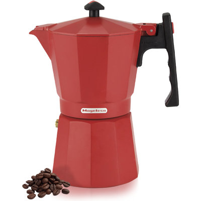 Magefesa Colombia Red Stovetop Coffee Maker