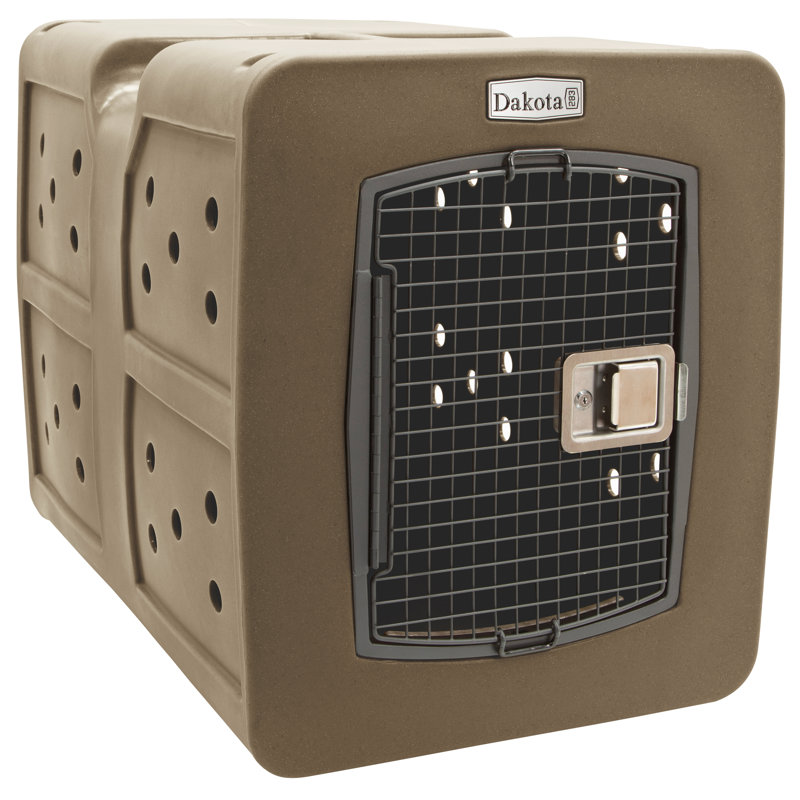 Dakota 283 G3 Framed Door Kennel, Coyote Granite, Extra Large (29.5" H x 25.5" W x 38.5" D)