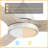 Garrick 52'' Smart Ceiling Fan with Remote, Light Kit Included,Works with Google Assistant and Amazon Alexa,Siri Shortcut.-839480803-839480804