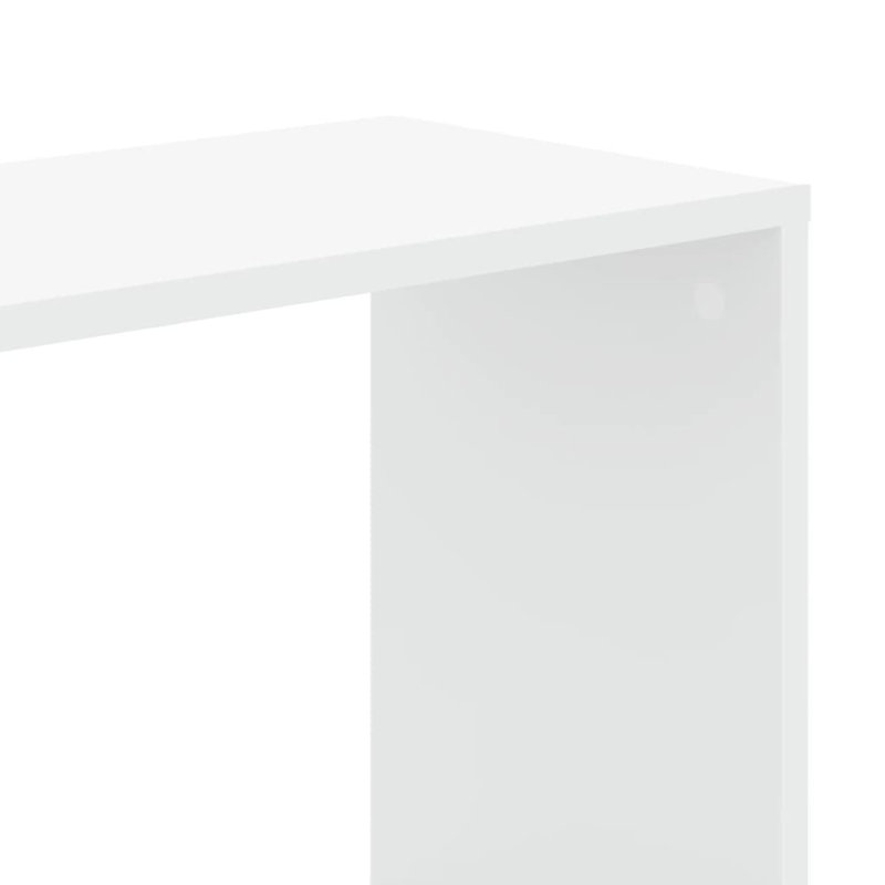 Borough Wharf Book Cabinet/Room Divider, (5 Shelves) 162.5cm H x 45cm W x 23.5cm D, White