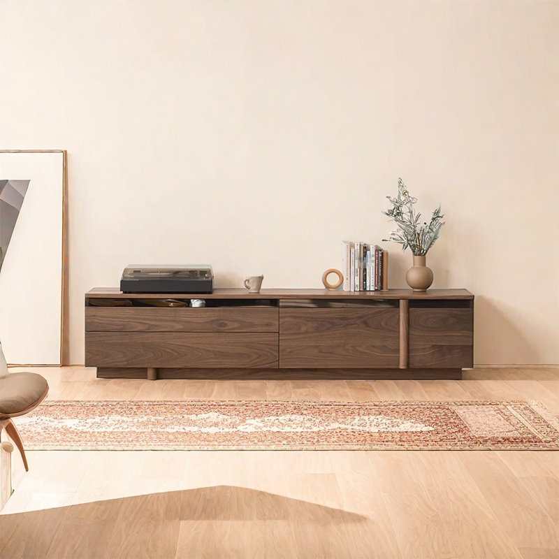 Meuble télé de style moderne, L 70,86 po