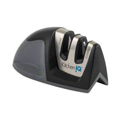 KitchenIQ 2 Stages Manual Knife Sharpener