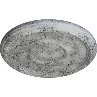 Médaillon de plafond H 16,5 po x l 16,5 po x P 1,5 po Medea
