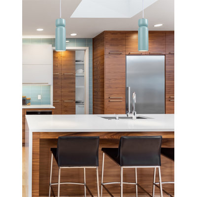 Luminaire suspendu sablier 1 lumière Ashford