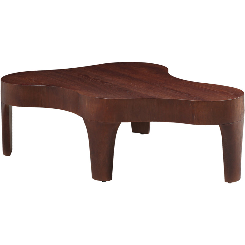 Table basse 4 pieds Oakley, Brun