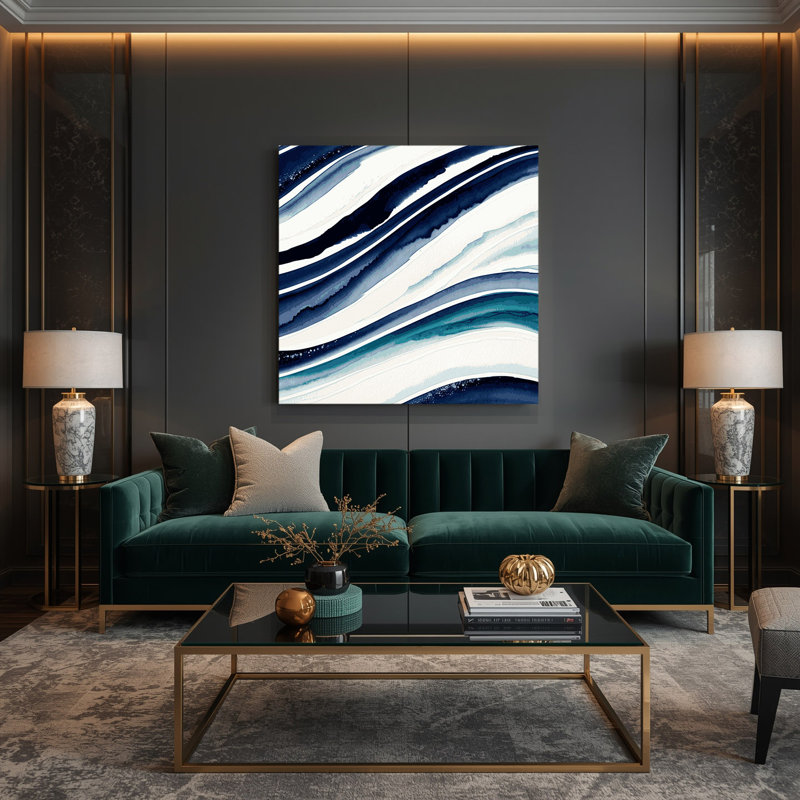 Art mural sur toile, H 16 po x l 16 po