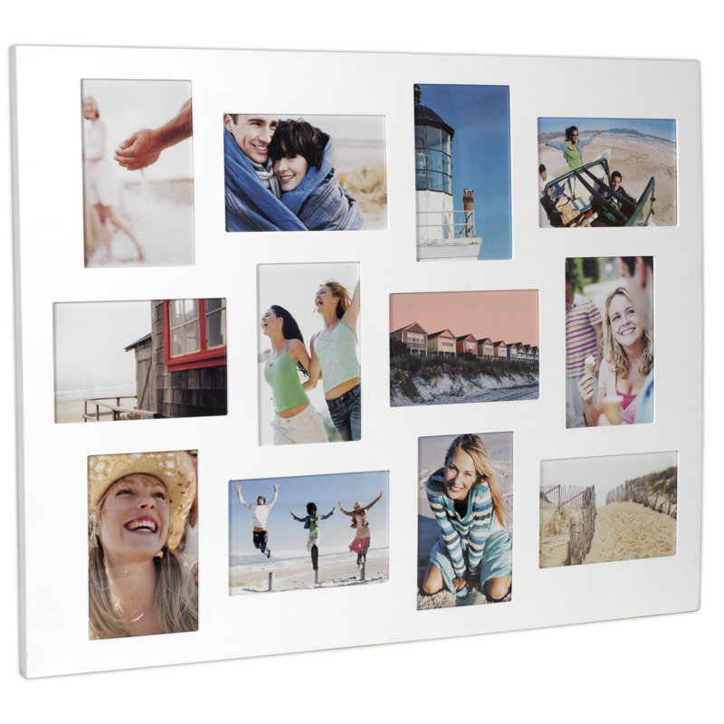 White Matte Picture Frame with Mat