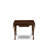 3 Piece Modern Dining Table Set Contains a Rectangle Wooden Table with Dropleaf and 2 Brown Linen Fabric Parson Dining Chairs, Mahogany-1489391858-1477931477-1477931478