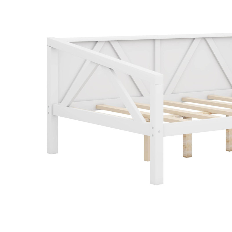 Lit de jour, Complet/Double, Blanc
