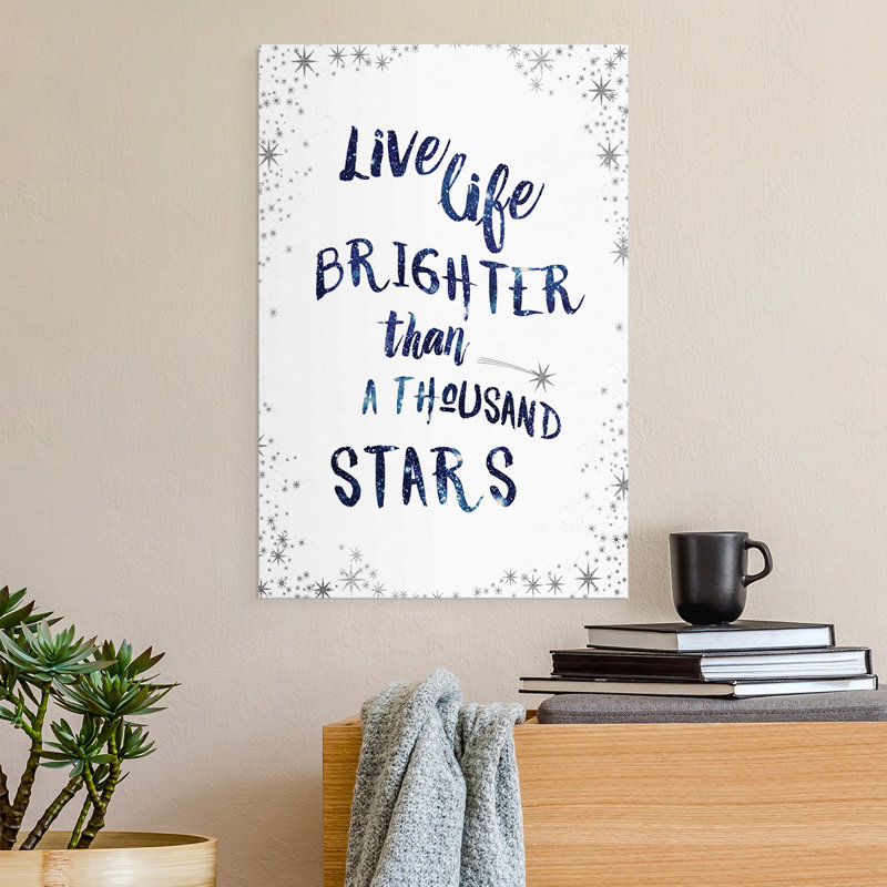 A Thousand Stars - Impression sur toile seulement - NON-CADRE, H 18 po x l 12 po