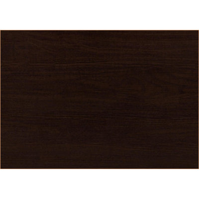 Desks | Modern 48-Inch Computer Desk with Storage Shelves, Brown Laminate &amp; Grey Metal | Espresso | MDF