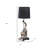 Chandrell 24" Monkey Table Lamp With Drum Shade-1603627417-1603627414