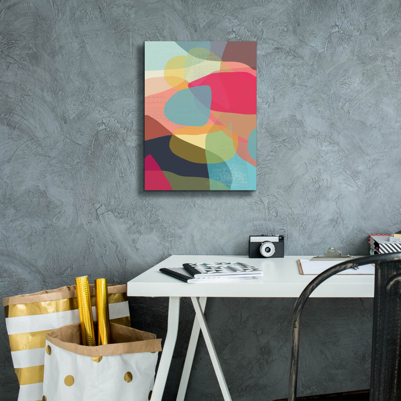 «Layered Earth One» par Jan Weiss, H 16 po x l 12 po x P 0,75 po