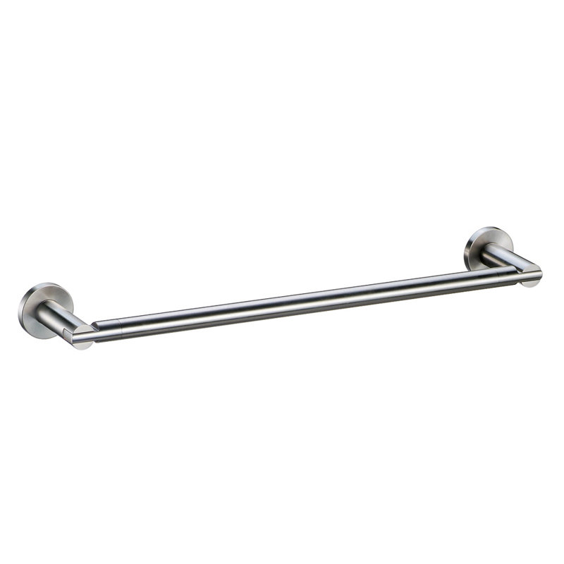 Barre à serviettes murale 18 po Channel, Nickel satiné