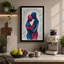 Embrace in Motion Modern 1 Piece Wrapped Canvas Wall Art-1284972203-1284972214