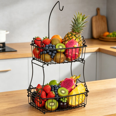 Borough Wharf Metal Fruit Basket