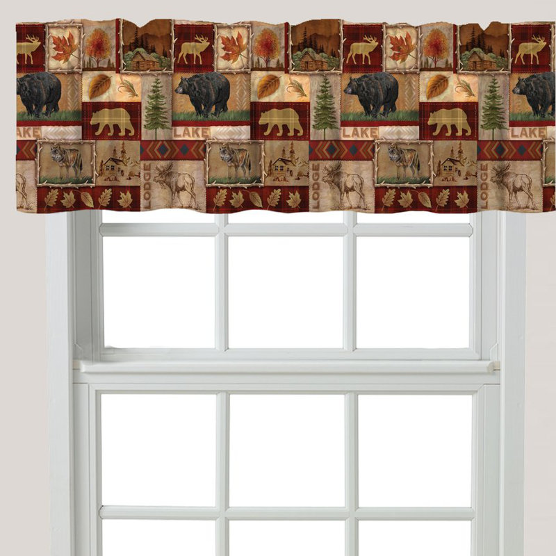 Ardin Patchwork Tailored Window Valance