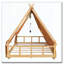 Lit maison avec tente et lumière-712342772-712342773
