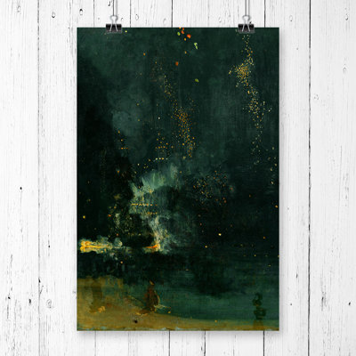 James Abbott McNeill Whistler - No Frame Painting