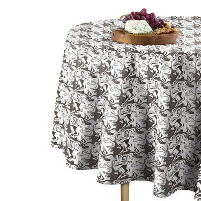 Port Chester Geometric Round Tablecloth