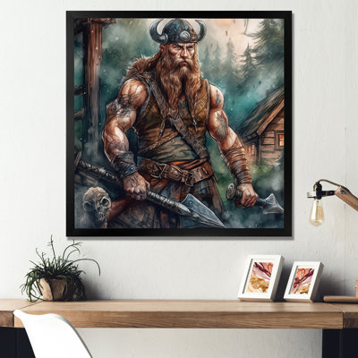 «Viking Strong» sur toile