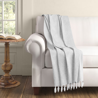 Nicholas Linen Throw Blanket