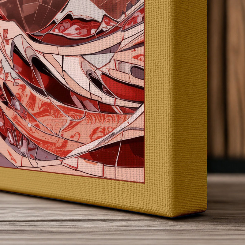 Print, 24x16 - 61.0 x 40.6 cm, Ochre Border