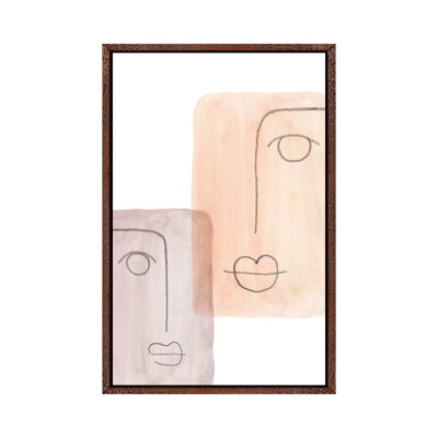 Abstract Faces II - Painting on Canvas