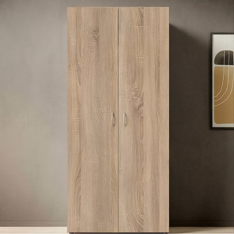 Sedney Manufactured Wood Wardrobe, Oak Sonoma