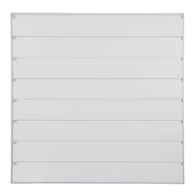 24" H x 24" W Aluminum Slatwall