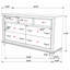 Commode 7 tiroirs Randall