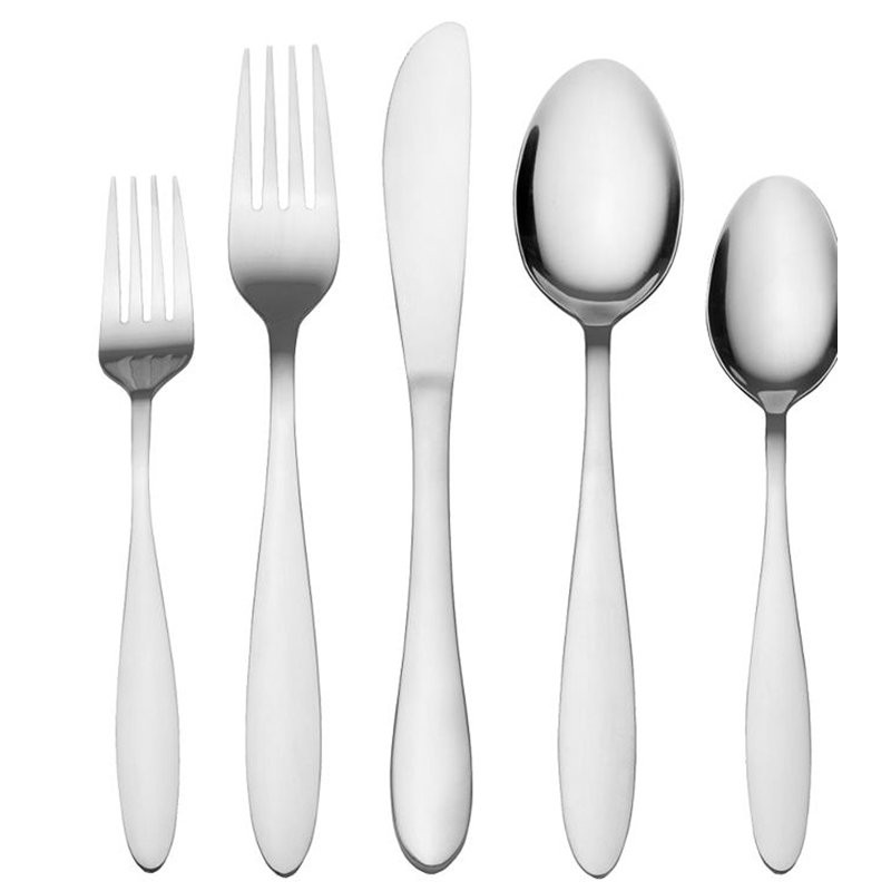 Jasmine 30-Piece Flatware Set with Caddy, Service for 4