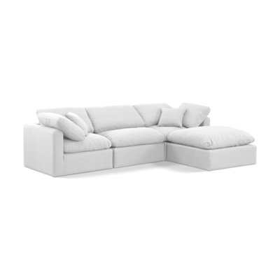 Hinami Upholstered L-Shaped Sectional Reversible