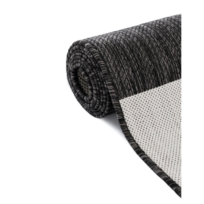 Tapis intérieur / extérieur d'extérieur moderne, Carré 13 pi 1 po