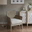 Fauteuil d'appoint en bois massif l 28 po Jennette Avia-93885017