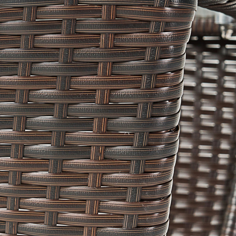 Patio Side Table Outdoor Round End Table