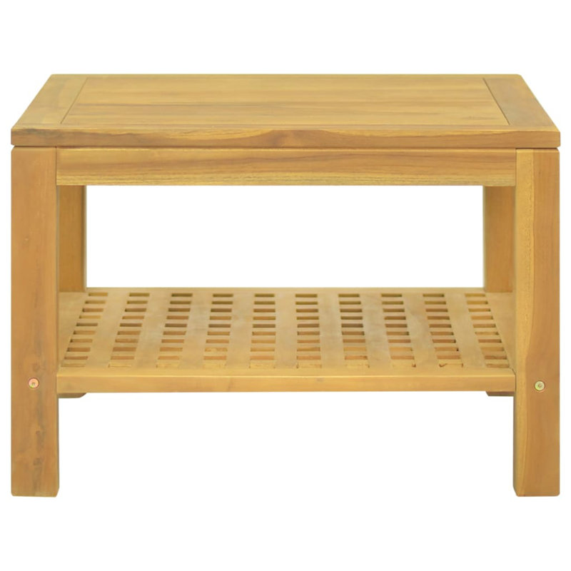 Smithy Solid Wood Frame Single Coffee Table with Storage