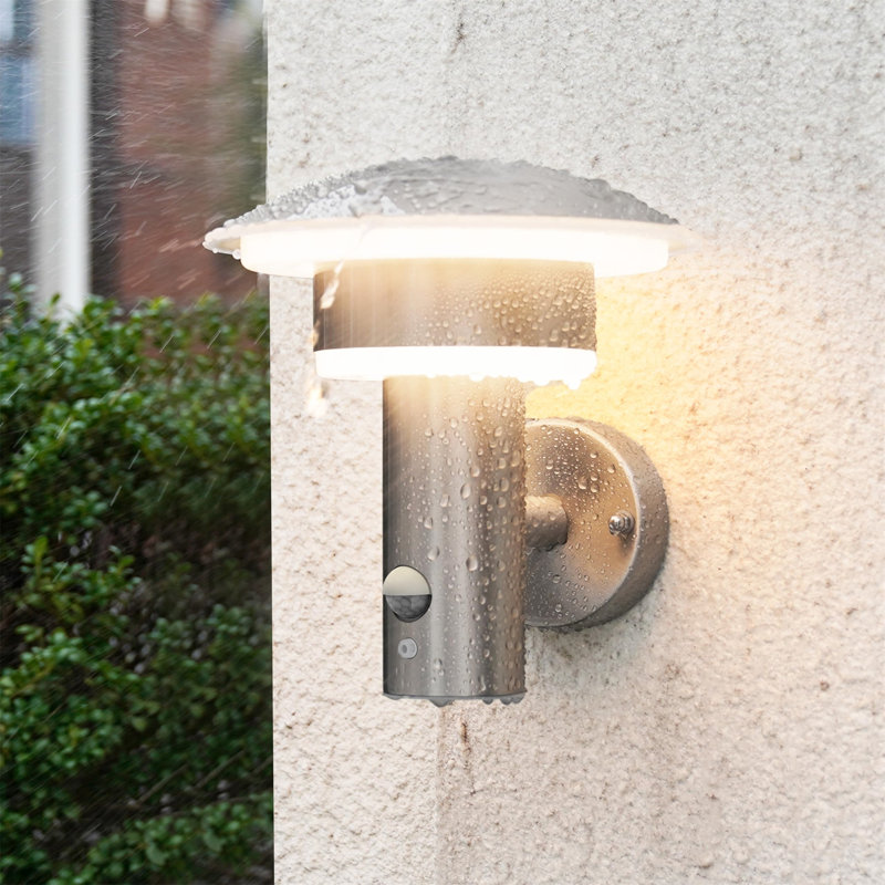 Outdoor Sconce, Silver
