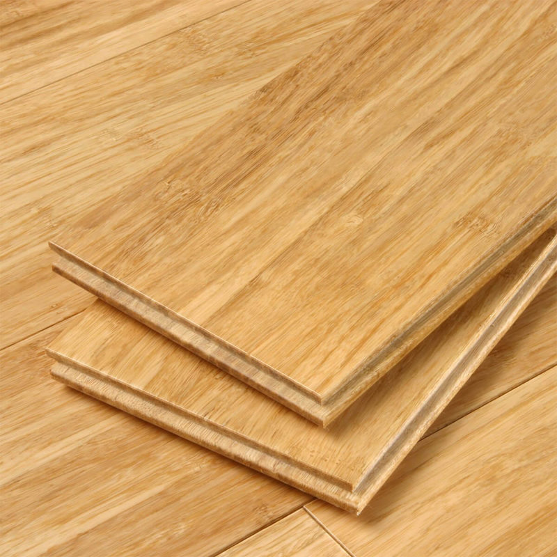 Plancher en bambou densifié T&G de Bamboo Design & Architecture, naturel, Bois naturel