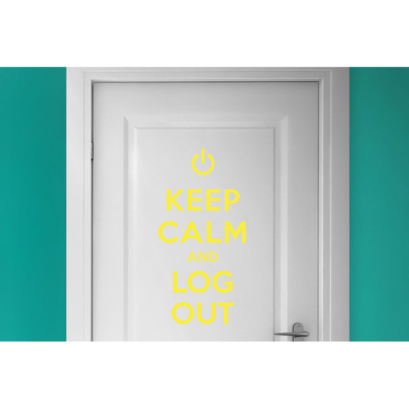 Wall Decal, Bright Yellow