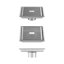 Drain de plancher de douche FINE FIXTURES-126703045