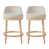 Beige Seat/Natural Frame selected