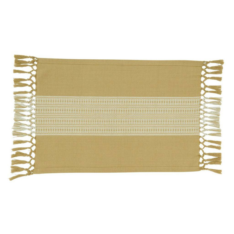 Linge de table Chrissiana, Kaki