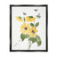 «Buzzing Bees Flower Blossom» par Lucille Price - impression sur toile