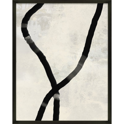 Black Rope 5 Print by Jacques Pilon