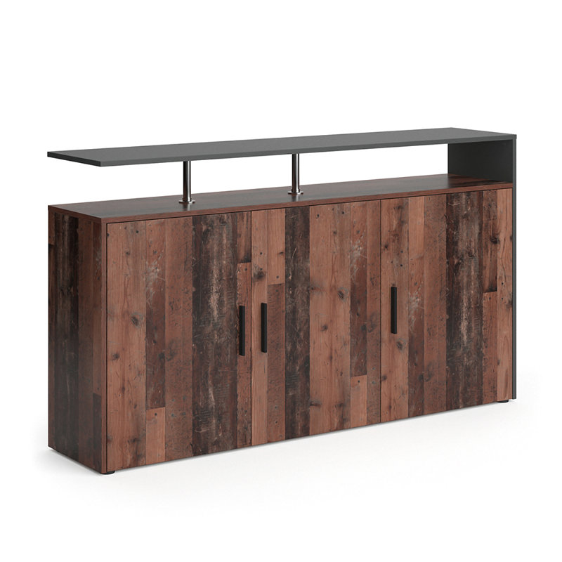 Hoxie 64 Cm Wide Solid Wood Sideboard