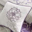 Ensemble d'édredon Elegant Floral avec coussins décoratifs
